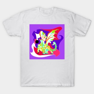 manticore ecopop in mexican colors art T-Shirt